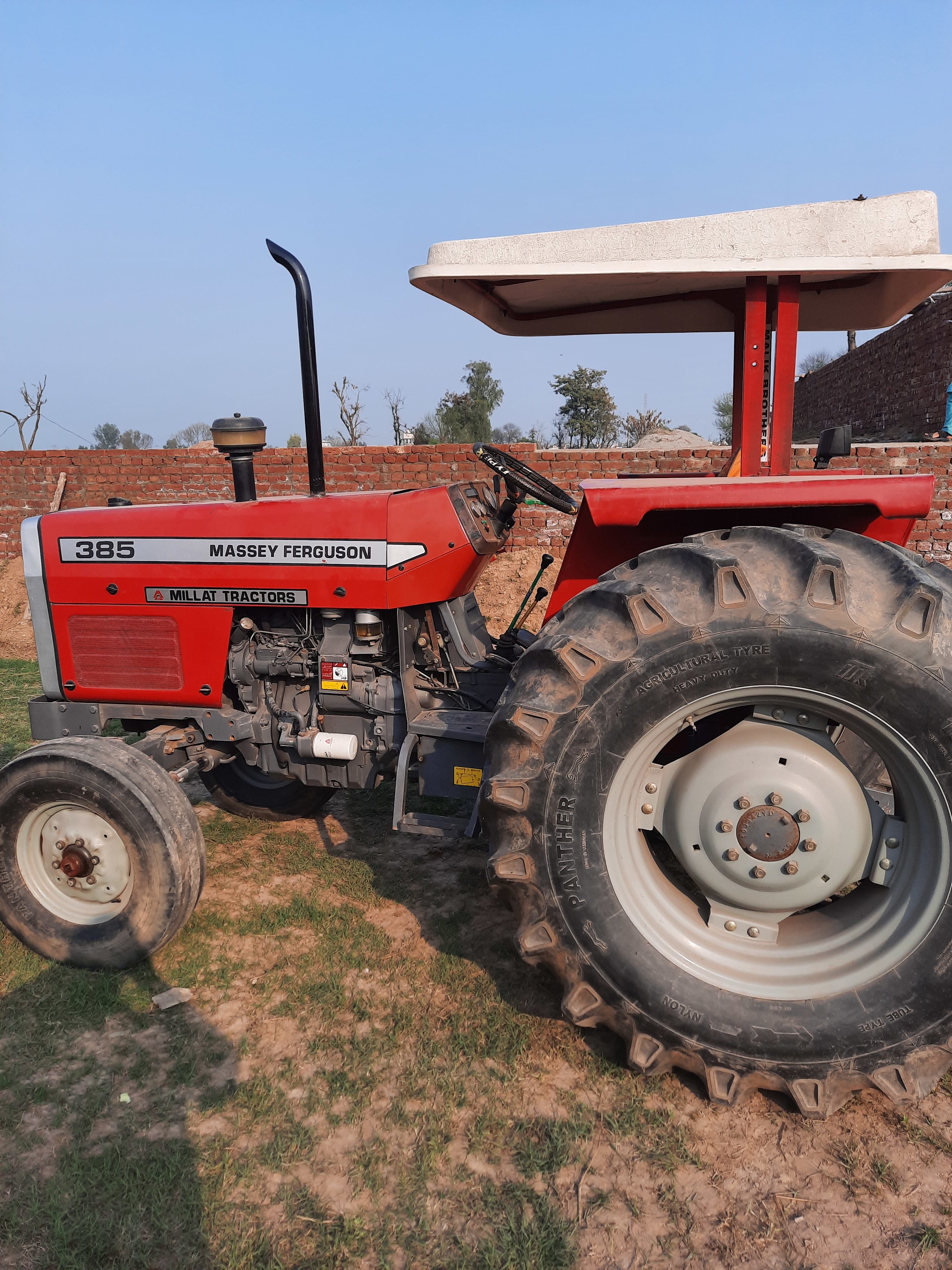 Used MF 385 tractor model 2018