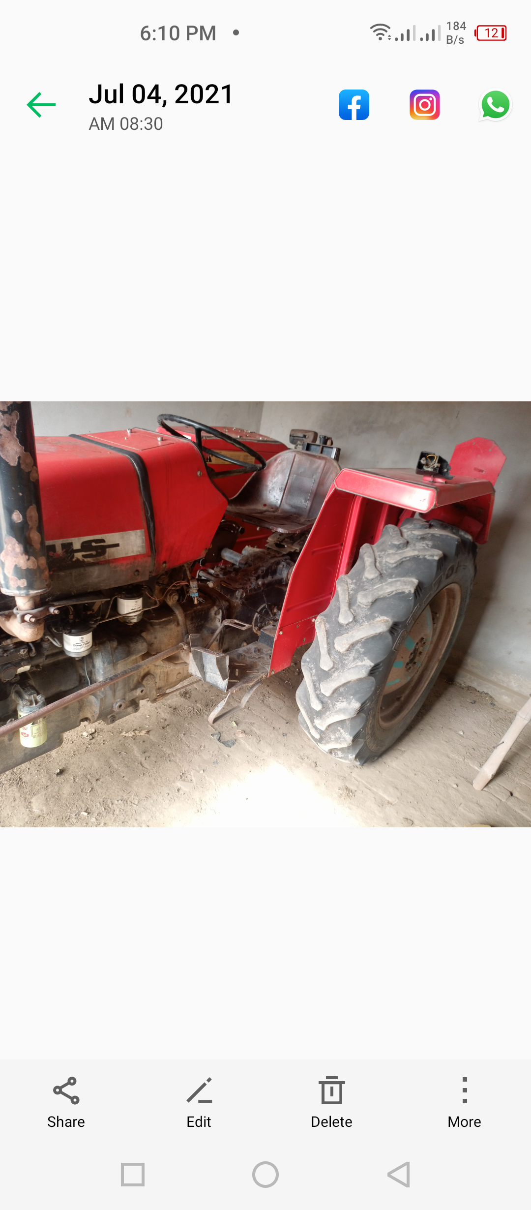 Used ursus 2812 genuine tractor for sale