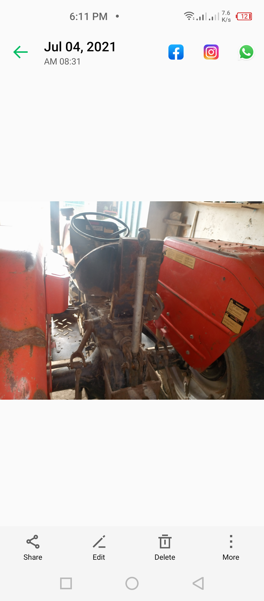 Used ursus 2812 genuine tractor for sale
