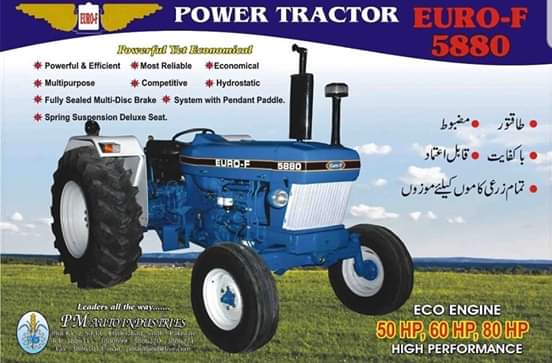 Euro ford tractor model 5880