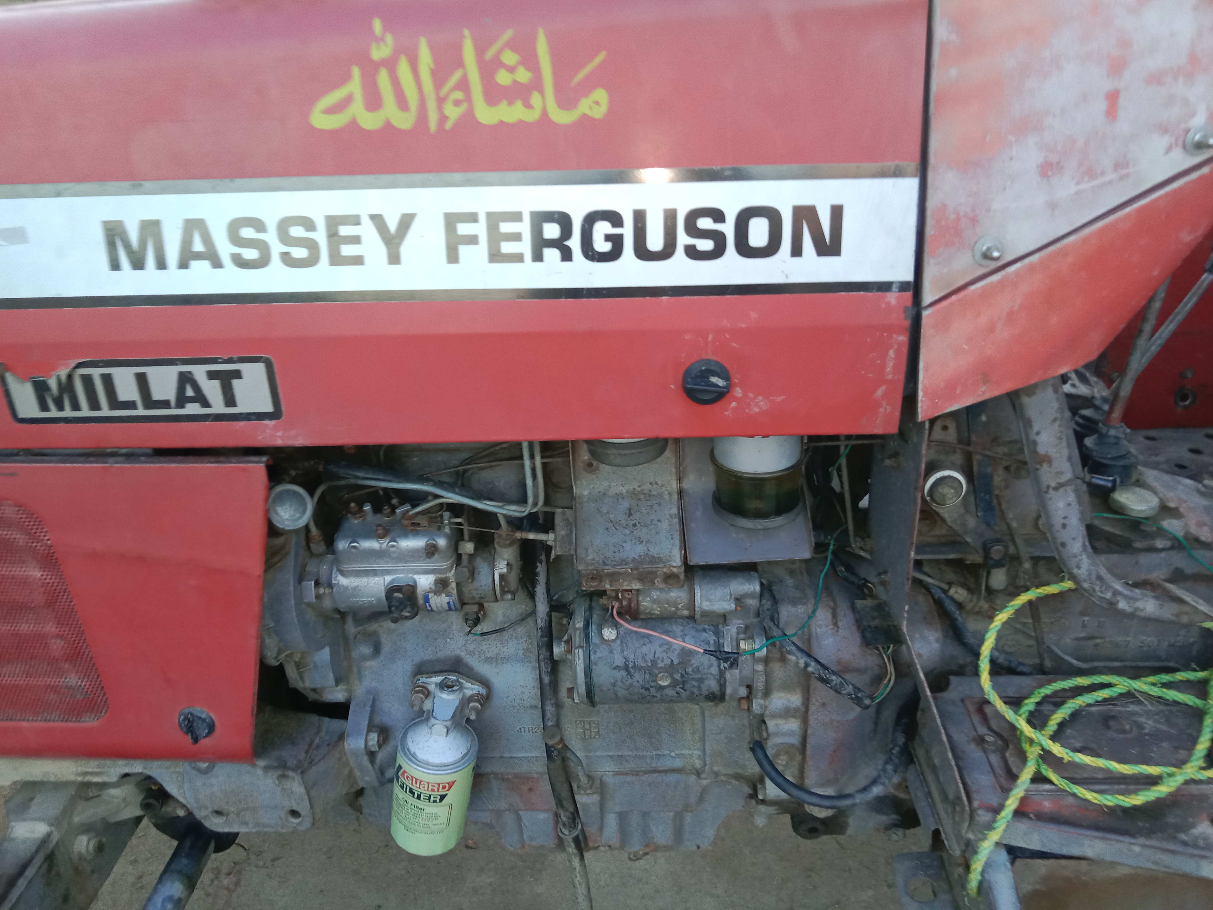 MF375 model 2009 tractor
